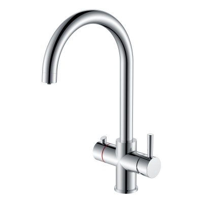 Reginox Attenzi 3 in 1 Boiling Hot Water Tap - Chrome